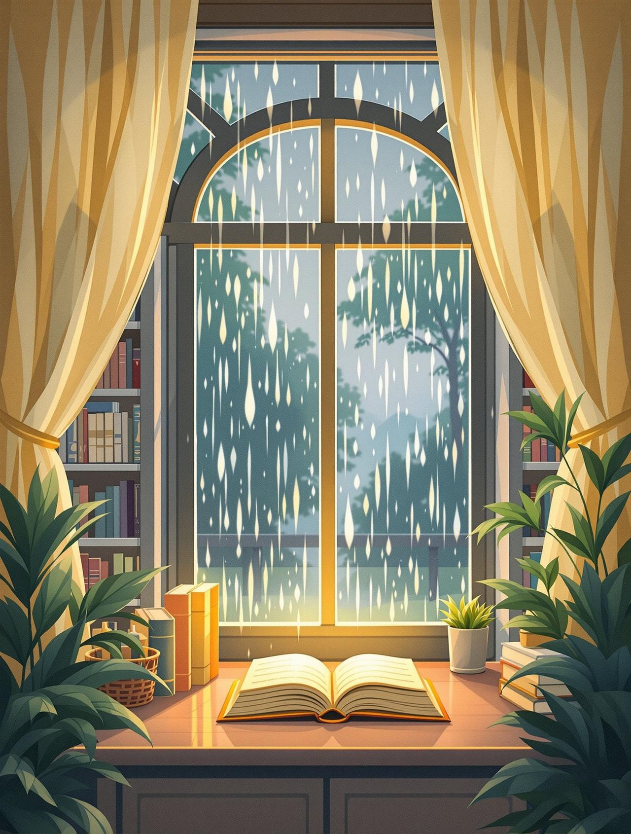 雨天的图书馆 - 在线看短剧新番