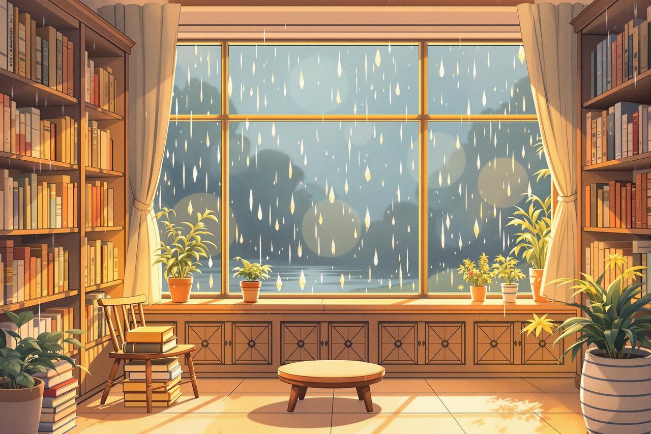 雨天的图书馆 - 在线看短剧作品